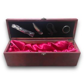   Szülőköszöntő bortartó díszdobozban-választható táblával