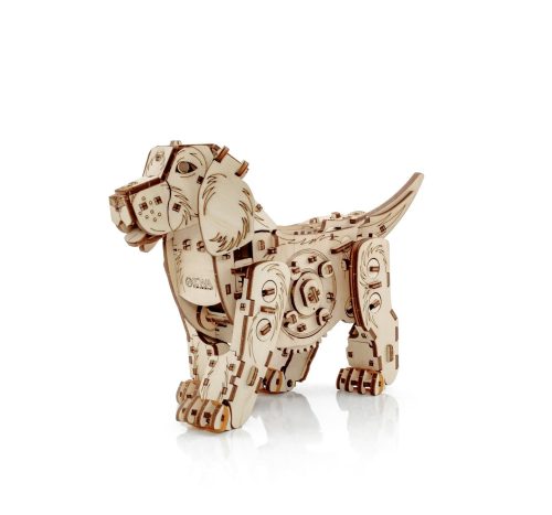Kölyökkutya 3D fa puzzle modell