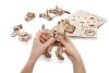Kölyökkutya 3D fa puzzle modell