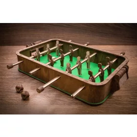 Asztali csocsó 3D fa puzzle modell