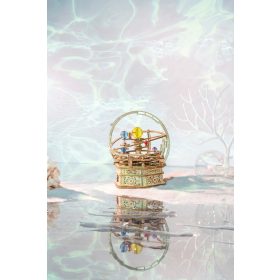 Naprendszer 3D fa puzzle modell (zenélő)