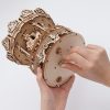 Körhinta 3D fa puzzle modell (zenélő)
