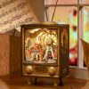Karneváli naplemente 3D fa puzzle modell (zenélő)