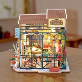 Virágbolt 3D fa puzzle modell