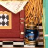 Alice teaboltja 3D fa puzzle modell
