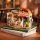 Könyvesbolt 3D fa puzzle modell