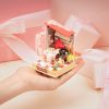 Fürdőszoba 3D fa puzzle modell