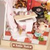 Fürdőszoba 3D fa puzzle modell
