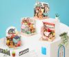 Fürdőszoba 3D fa puzzle modell