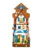 Szigeti álomvilla 3D fa puzzle modell