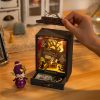 Sötét kastély miniszínház 3D fa puzzle
