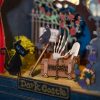 Sötét kastély miniszínház 3D fa puzzle