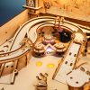 Flipper 3D fa puzzle modell