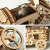 Traktor 3D fa puzzle modell