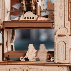 Nyomda 3D fa puzzle modell