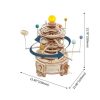 Naprendszer 3D fa puzzle modell
