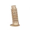 Pisai ferde torony 3D fa puzzle modell