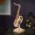 Szaxofon 3D fa puzzle modell