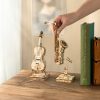 Szaxofon 3D fa puzzle modell