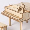 Zongora 3D fa puzzle modell