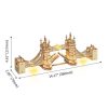 Tower Bridge 3D fa puzzle modell