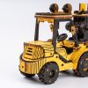 Targonca 3D fa puzzle modell