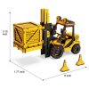 Targonca 3D fa puzzle modell