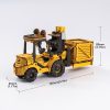 Targonca 3D fa puzzle modell