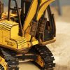 Kotrógép 3D fa puzzle modell