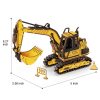 Kotrógép 3D fa puzzle modell