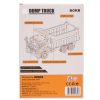 Dömper 3D fa puzzle modell