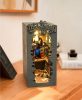 Könyvkuckó Varázsház 3D fa puzzle modell - Book Nook