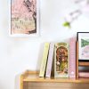 Könyvkuckó Hulló cseresznyevirágok 3D fa puzzle modell - Book Nook