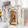 Könyvkuckó Üvegház 3D fa puzzle modell - Book Nook