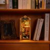 Könyvkuckó Velence 3D fa puzzle modell - Book Nook