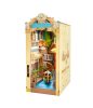 Könyvkuckó Velence 3D fa puzzle modell - Book Nook