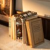 Első találkozások 3D fa puzzle modell - Book Nook