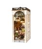 Első találkozások 3D fa puzzle modell - Book Nook