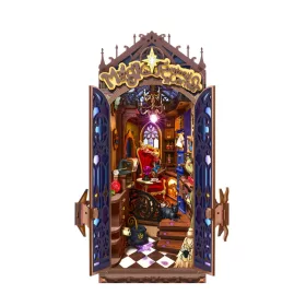 Varázslatos Sarok Book Nook 3D fa puzzle - Rolife miniatűr könyvkuckó