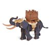 Háborús elefánt 3D fa puzzle modell