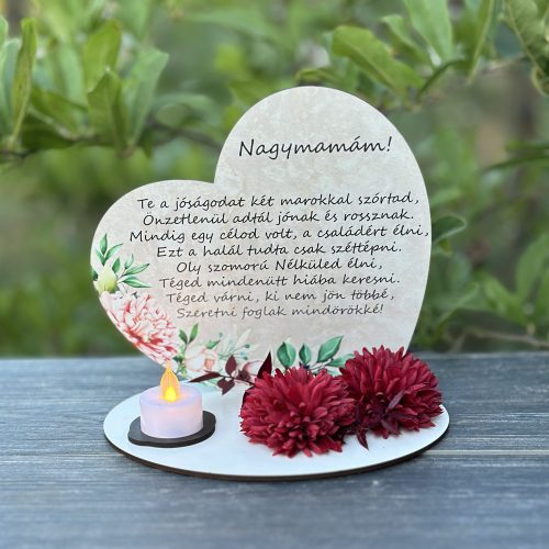 Kegyeleti emléktárgy-Nagymamának